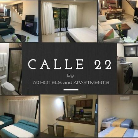 Calle 22 By 770 Apartments 普拉亚卡门 外观 照片