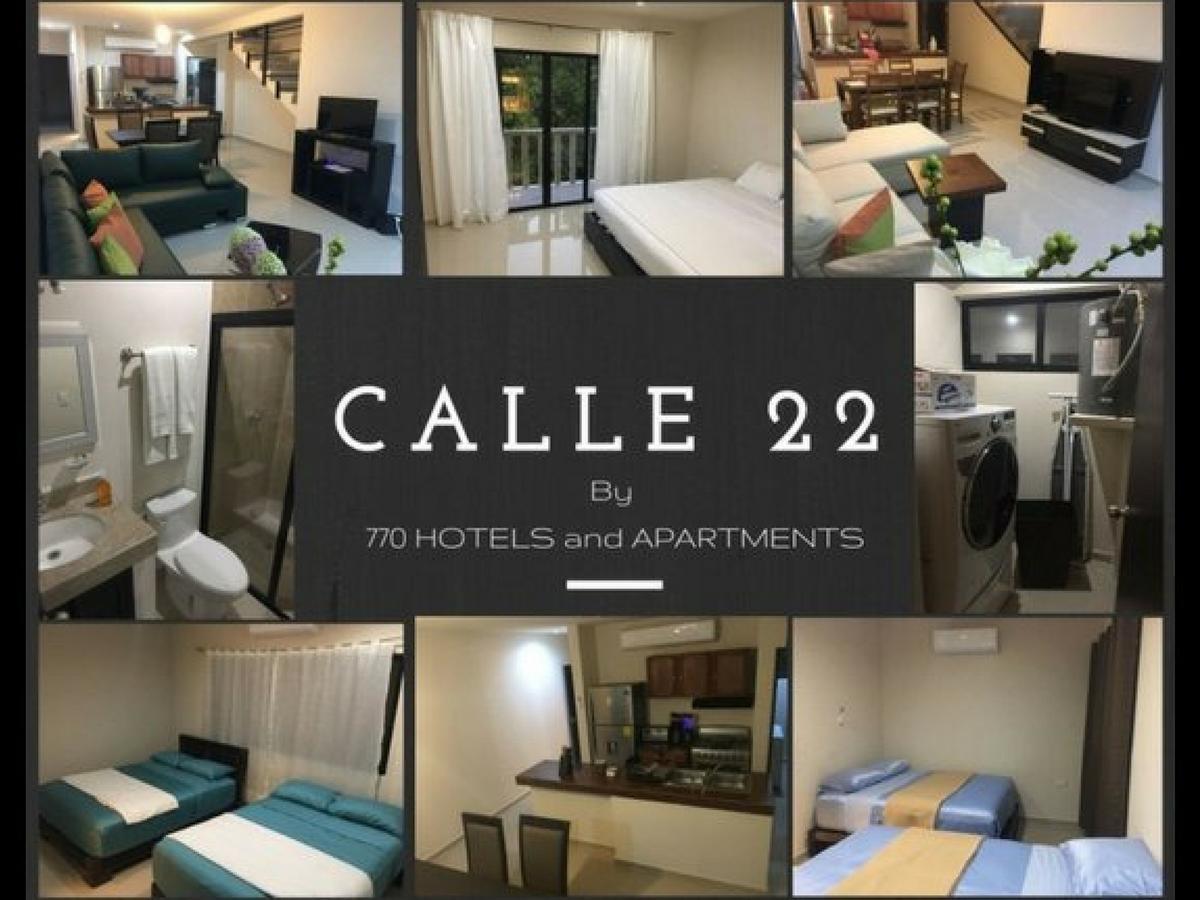 Calle 22 By 770 Apartments 普拉亚卡门 外观 照片